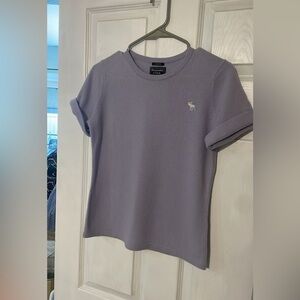 Abercrombie & Fitch Short Sleeve Cashmere Sweater